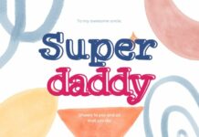 Super Daddy Fonts