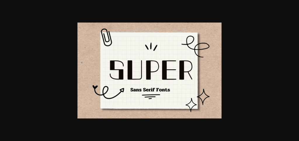 Super Font Poster 3