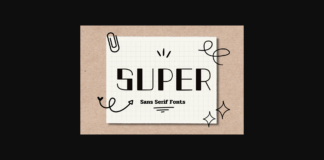 Super Font Poster 1