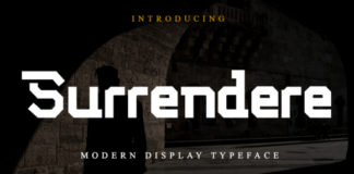 Surrendere Fonts