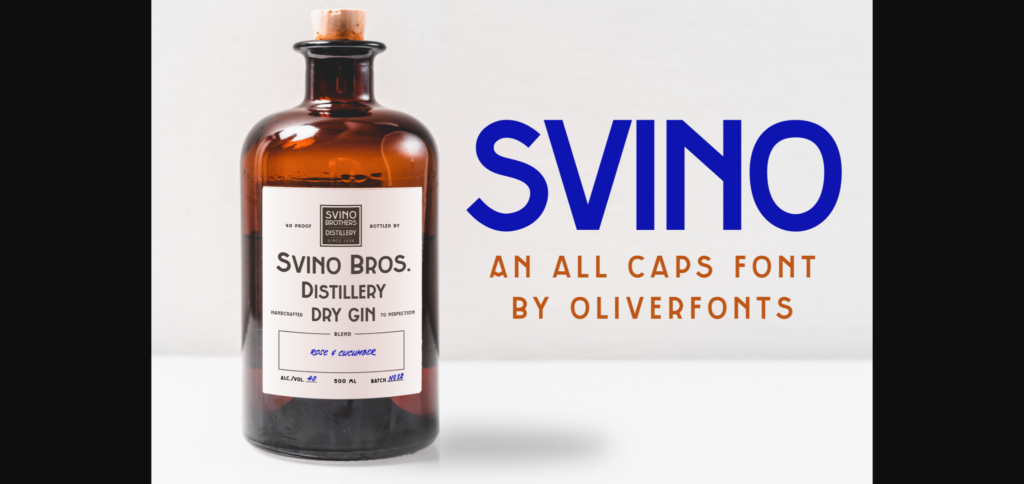 Svino Font Poster 1