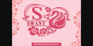 Swany Font Poster 1