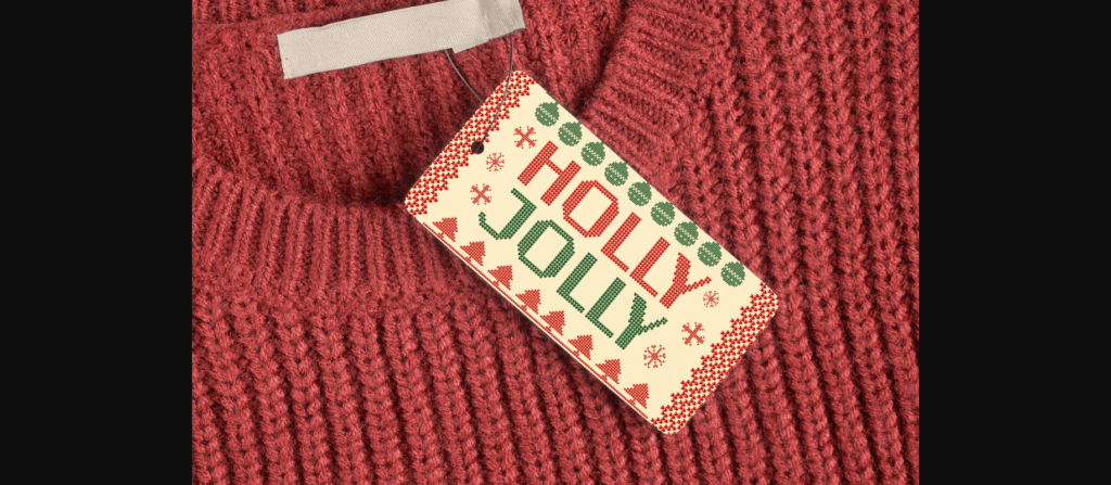 Sweater by Santa Font Poster 4