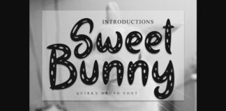 Sweet Bunny Font Poster 1