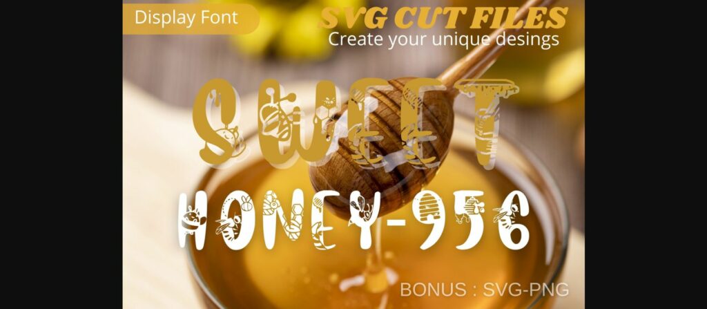 Sweet Honey Font Poster 1