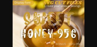 Sweet Honey Font Poster 1