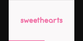 Sweethearts Font Poster 1