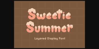 Sweetie Summer Font Poster 1