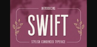 Swift Font Poster 1