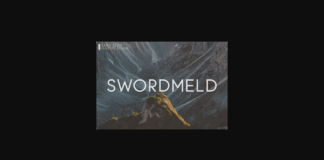 Swordmeld Font Poster 1