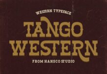 Tango Western Fonts