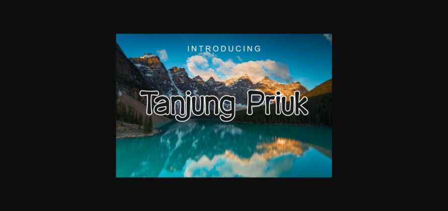 Tanjung Priuk Font Poster 3