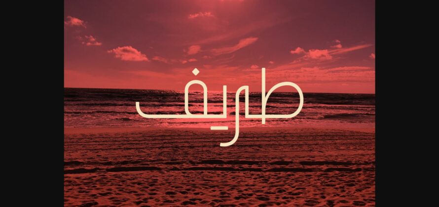 Tareef Font Poster 3