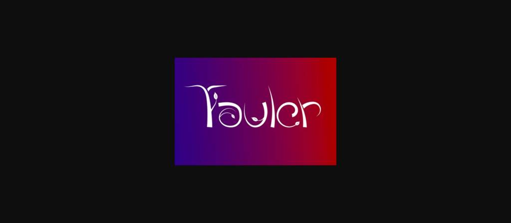 Tauler Font Poster 3