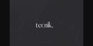 Tecnik Font Poster 1