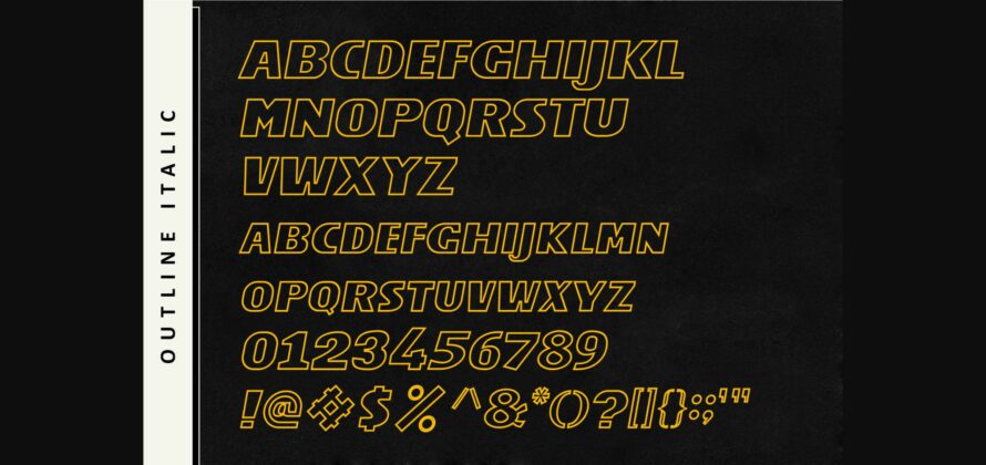 Tegal Font Poster 6