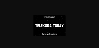 Telekoka Today Font Poster 1