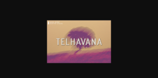 Telhavana Font Poster 1