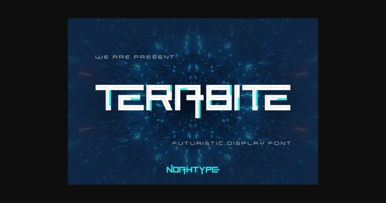 Terabite Font Poster 3