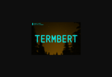 Termbert Font Poster 1