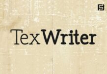 Tex Writer Fonts