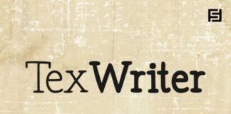 Tex Writer Fonts