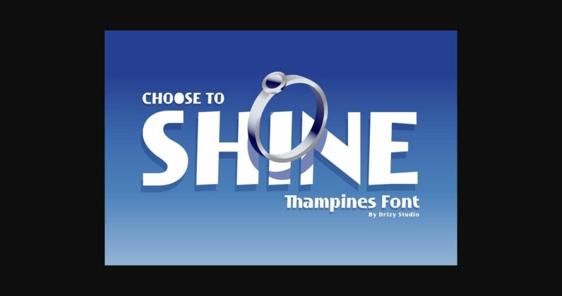 Thampines Font Poster 5