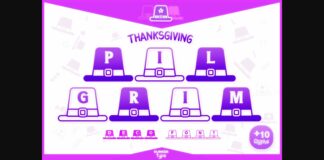 Thanksgiving Pilgrim Font Poster 1