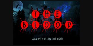 The Blood Font Poster 1