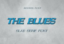 The Blues Fonts