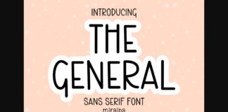 The General Font Poster 1