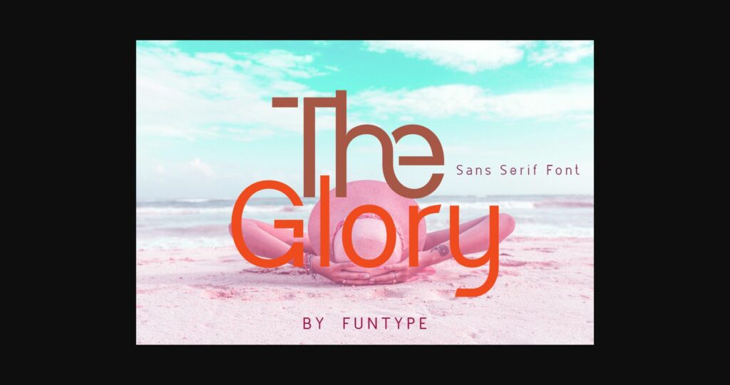 The Glory Font Poster 3