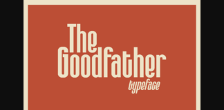 The Goodfather Font Poster 1