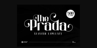 The Prada Font Poster 1