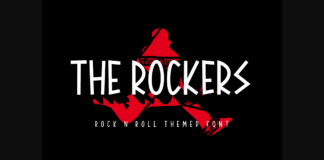 The Rockers Font Poster 1