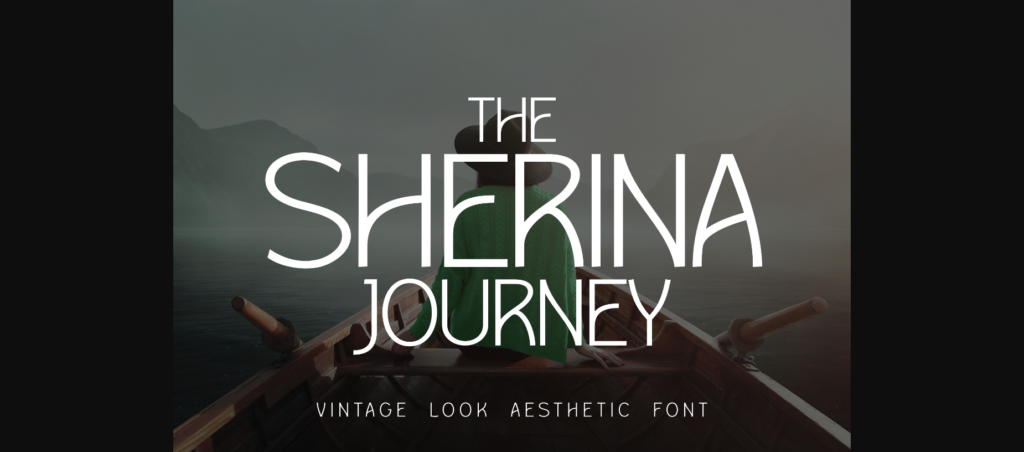 The Sherina Font Poster 3