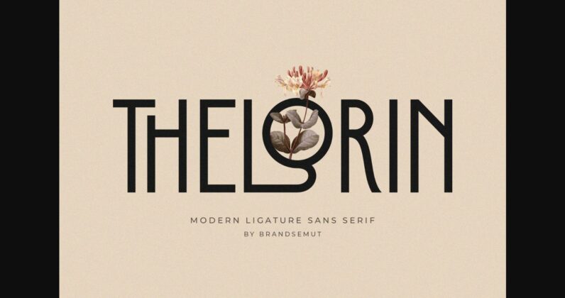 Thelorin Font Poster 1