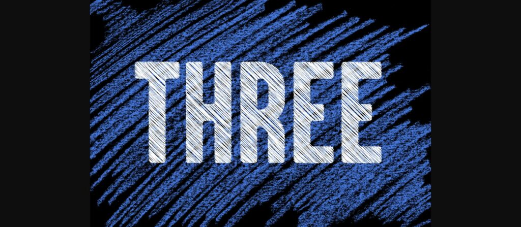 Threemore Font Poster 1