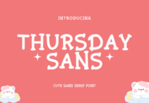 Thursday Sans Font