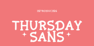 Thursday Sans Font