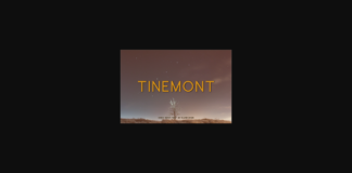 Tinemont Font Poster 1