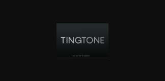 Tingtone Font Poster 1