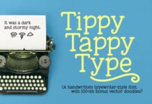 Tippy Tappy Type Fonts