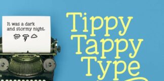 Tippy Tappy Type Fonts