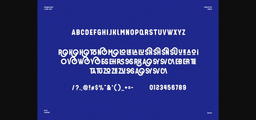 Tiroski Font Poster 8