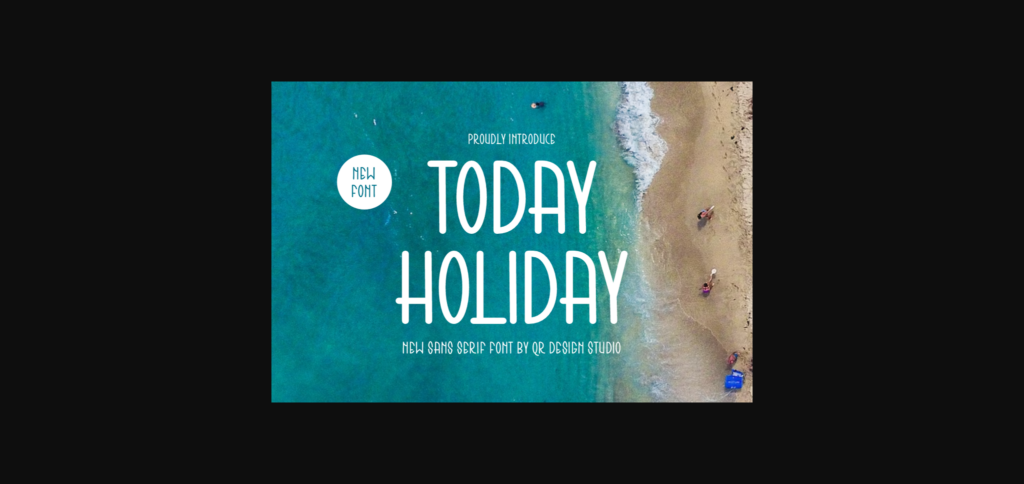 Today Holiday Font Poster 1