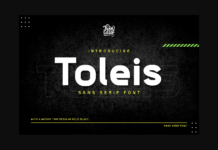 Toleis Font Poster 1