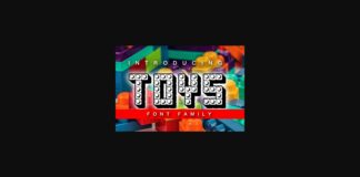 Toys Font Poster 1