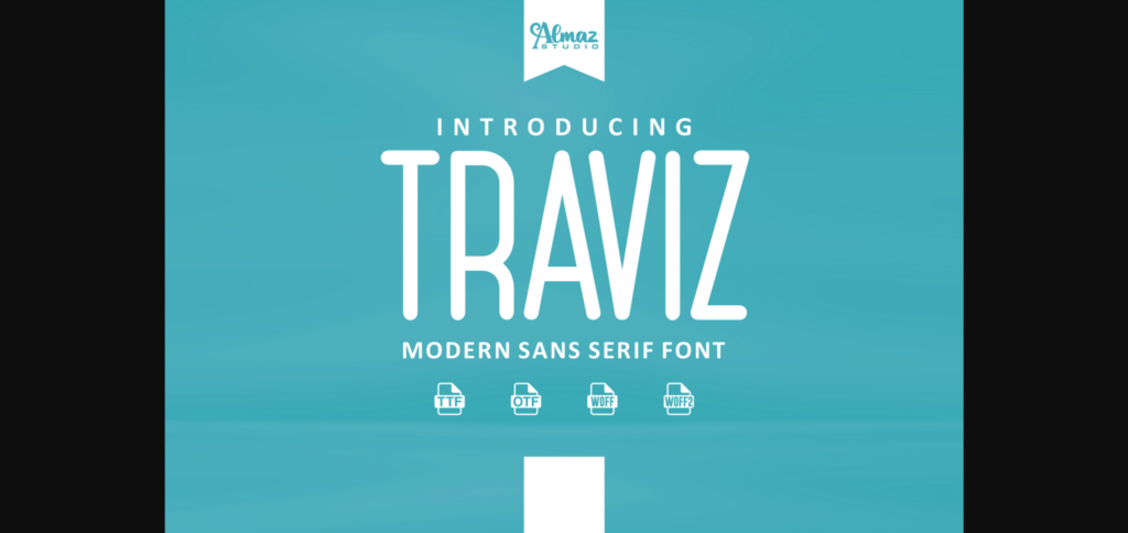 Traviz Font Poster 1