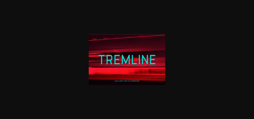 Tremline Font Poster 1